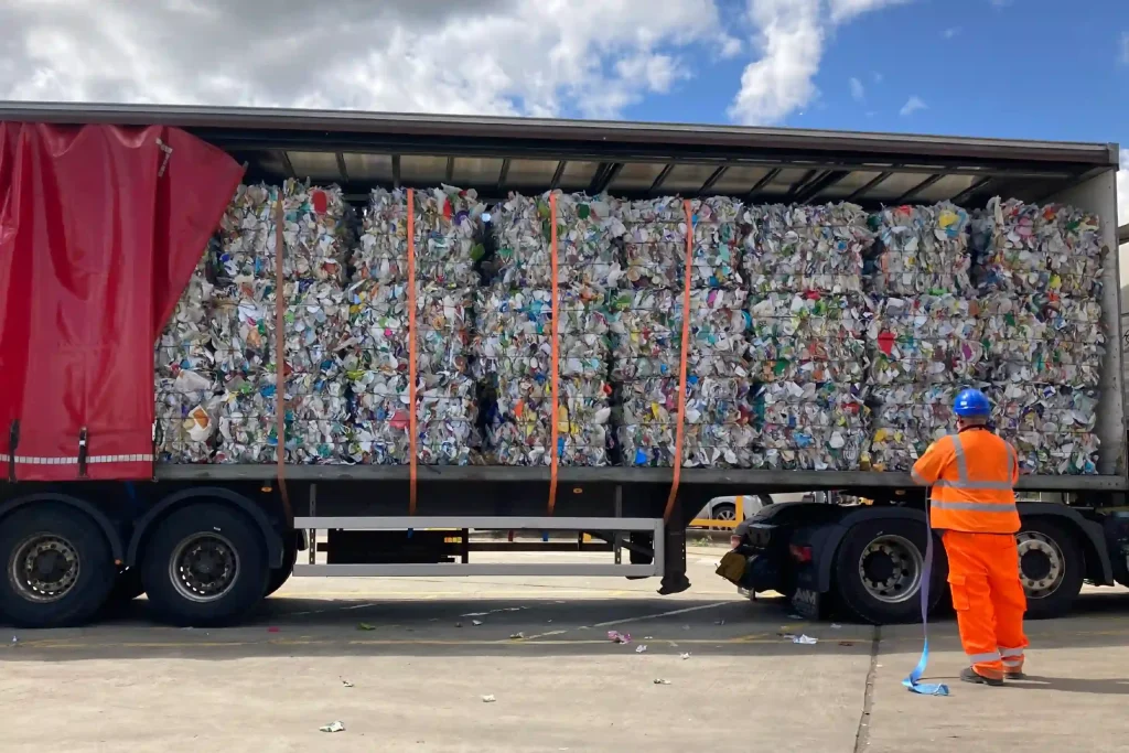 plastik atık sevkiyatı