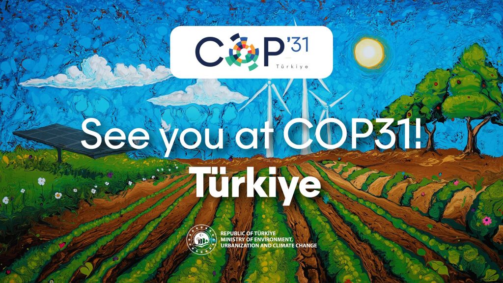 COP31 Türkiye iklim zirvesi görseli - See you at COP31